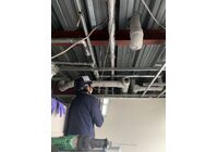 既設配管撤去作業中②