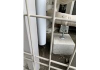 ドレン配管ドレンアップテスト中②排水確認