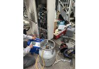 既設冷媒ガス回収作業